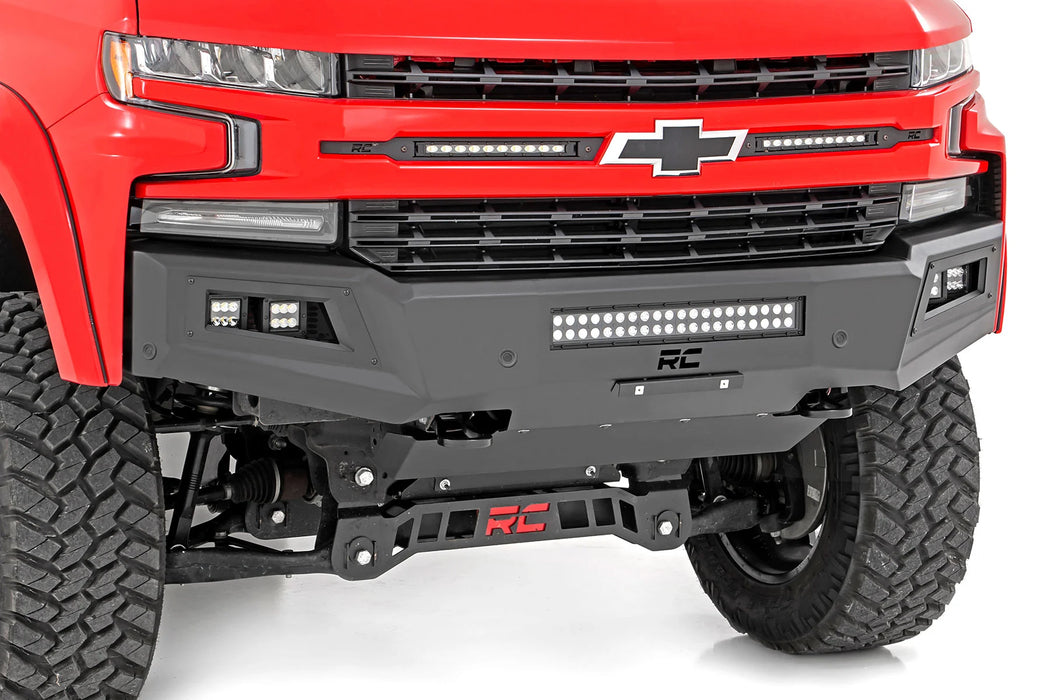 2019-22 2&4WD Chevy Silverado 1500 Front LED Prerunner Bumper