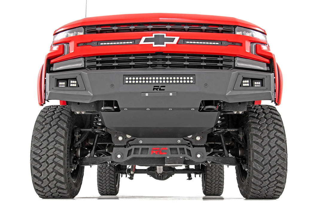 2019-22 2&4WD Chevy Silverado 1500 Front LED Prerunner Bumper