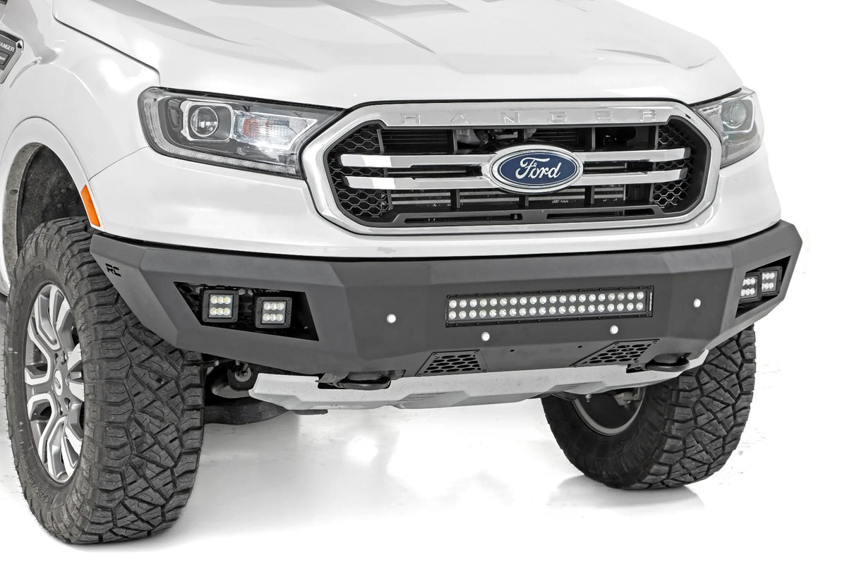 2019-24 2&4WD Ford Ranger Front LED Bumper — Rocky Mountain Suspension
