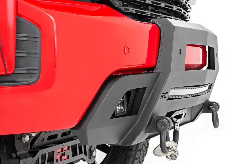 2019-22 2&4WD Chevy Silverado 1500 Front LED hidden winch bumper