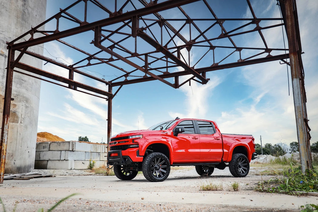 2019-22 2&4WD Chevy Silverado 1500 Front LED hidden winch bumper