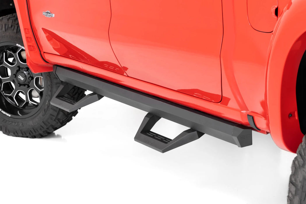 2019-22 Silverado, Sierra 1500; 2020-22 2500HD Crew Cab SRX2 Drop Steps