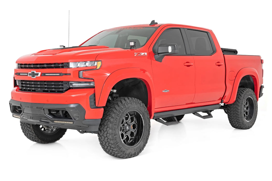 2019-22 Silverado, Sierra 1500; 2020-22 2500HD Crew Cab SRX2 Drop Steps