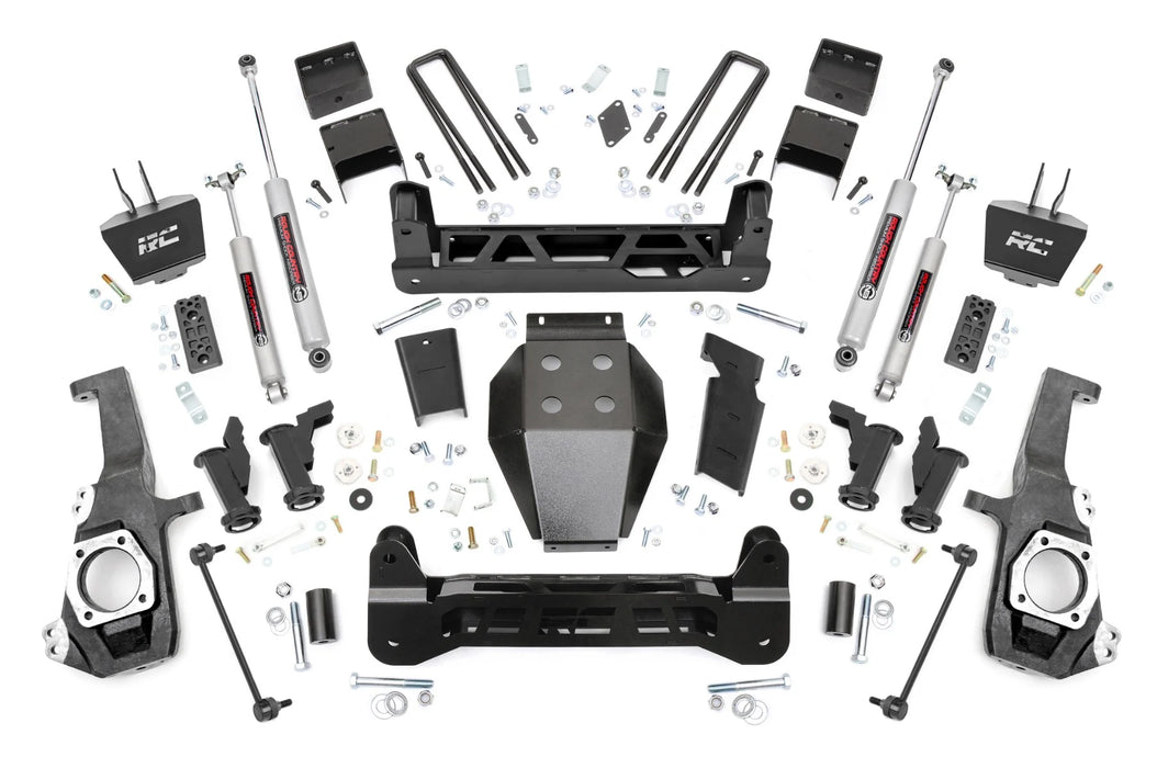5" Torsion Drop lift kit for 2020-25 Silverado Sierra 2500HD 3500HD