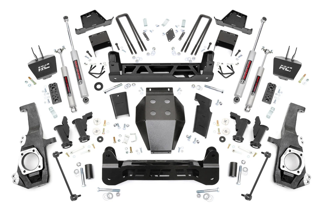 7" Torsion Drop lift kit for 2020-26 Silverado Sierra 2500HD 3500HD