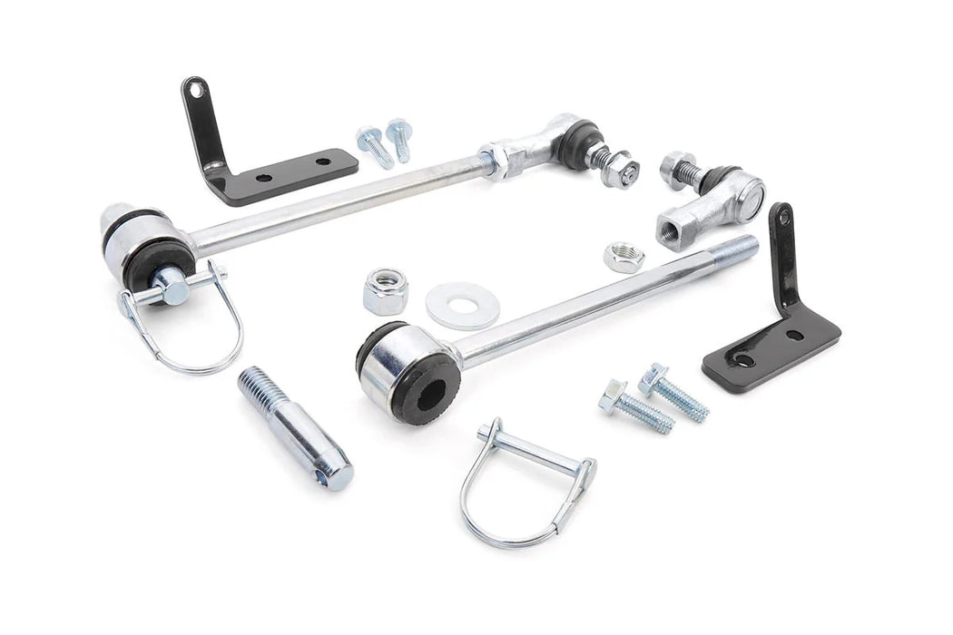 2007-18 Jeep Wrangler JK Adjustable Front Quick Disconnects 3.5"-6" lift