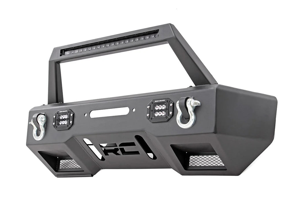 Jeep Wrangler JK, JL, Unlimited, Gladiator JT Front Stubby Winch Bumper