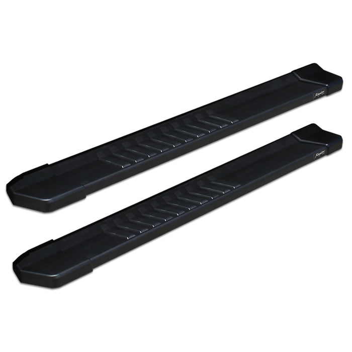 2007-18 Silverado, Sierra 1500,  07-19 2500HD, 3500HD 6" Black Textured Aluminum OEM Boards