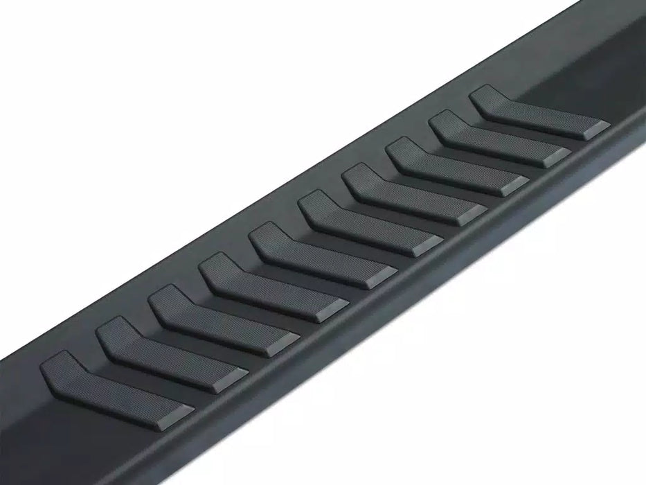 2015-22 Chevy Colorado, GMC Canyon Crew Cab 6" Black Textured Aluminum OEM Boards