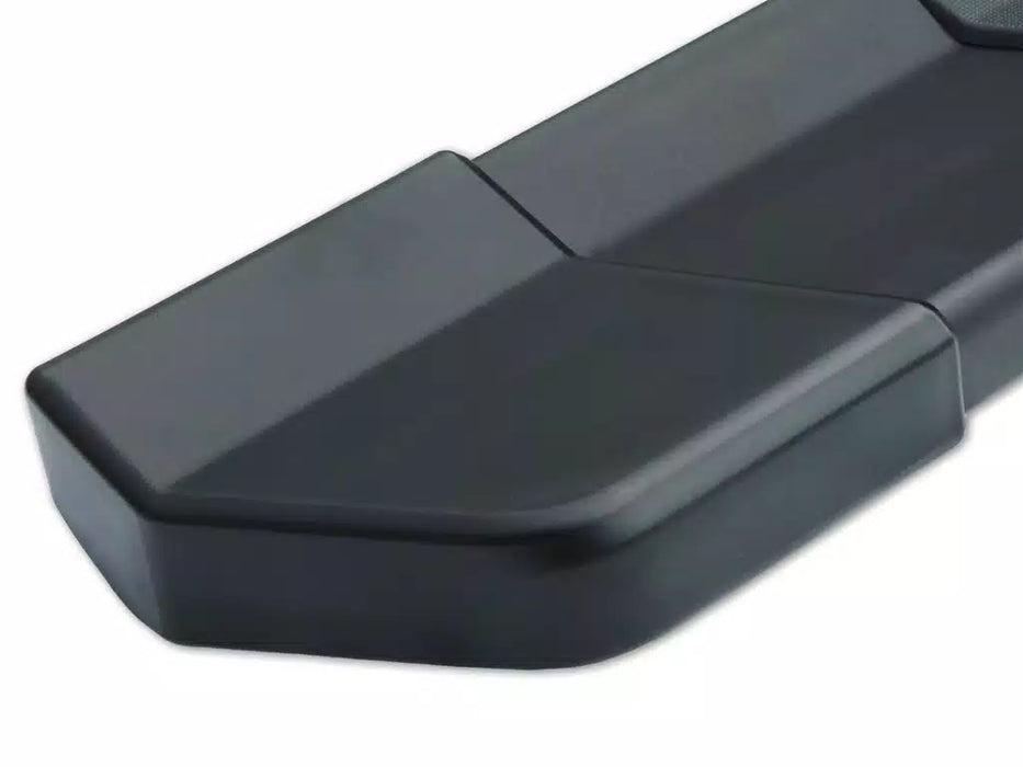 2015-22 Chevy Colorado, GMC Canyon Crew Cab 6" Black Textured Aluminum OEM Boards