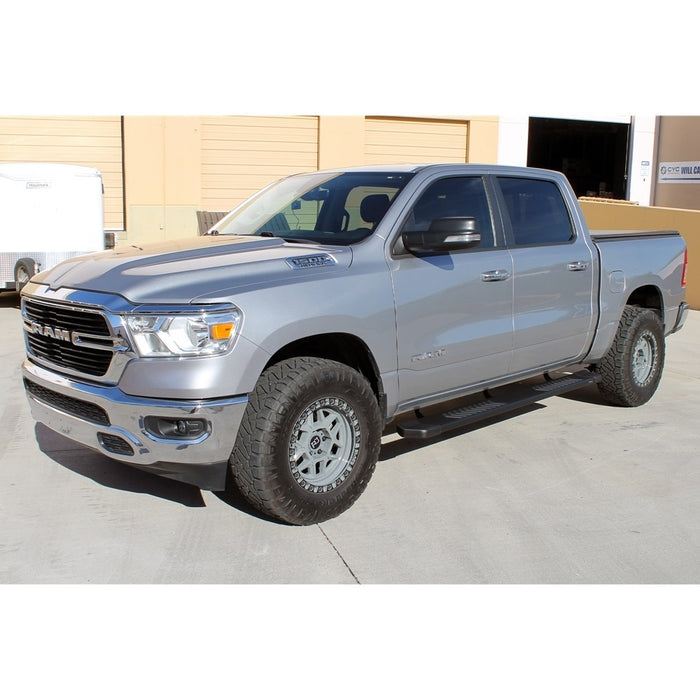 2019-24 Ram 1500 6" Black Textured Aluminum OEM Boards