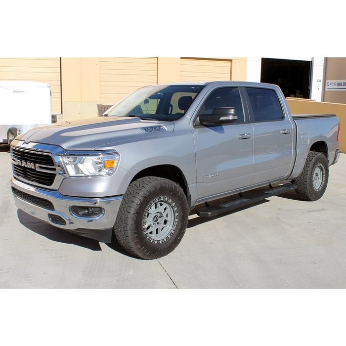 2015-23 Ford F150, 2017-24 F250, F350 6" Black Textured Aluminum OEM Boards