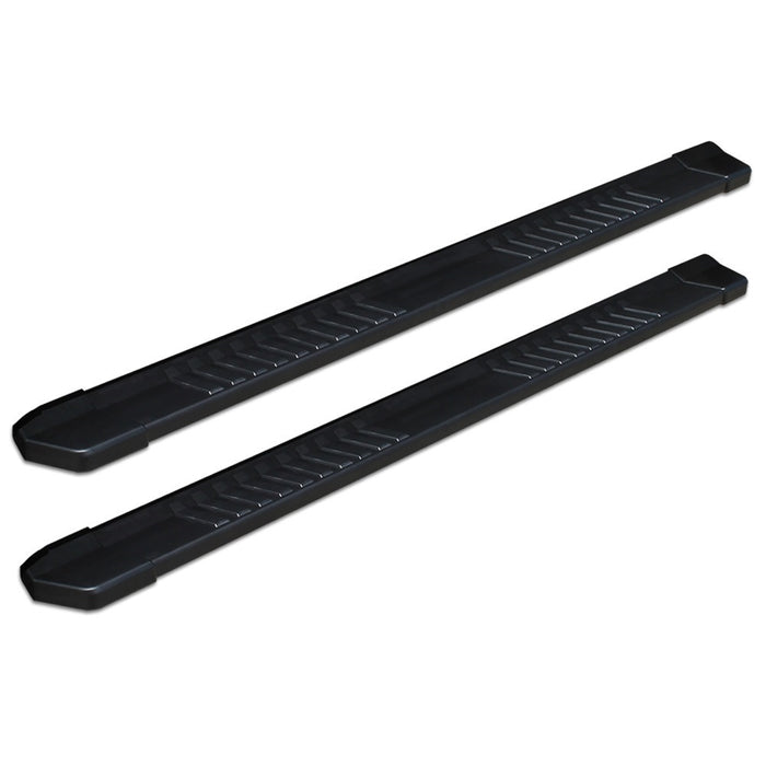 2015-23 Ford F150, 2017-24 F250, F350 6" Black Textured Aluminum OEM Boards