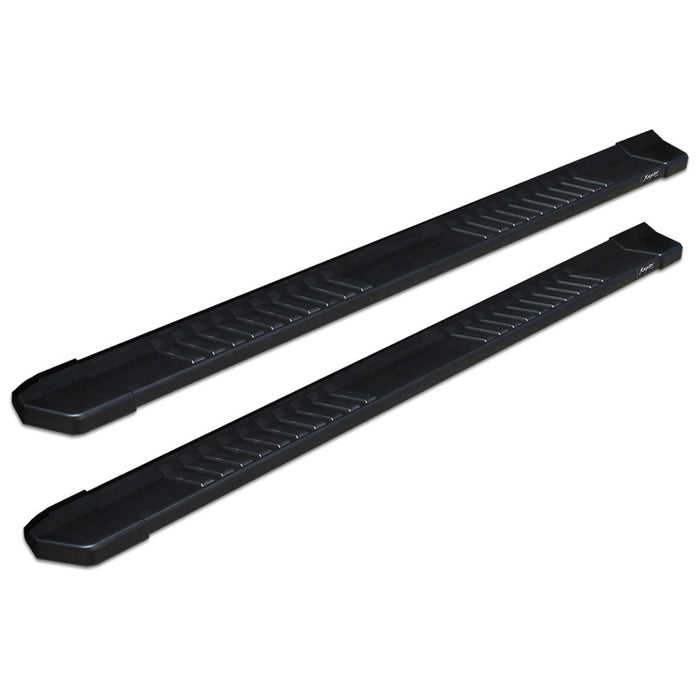 2015-23 Ford F150, 2017-24 F250, F350 6" Black Textured Aluminum OEM Boards
