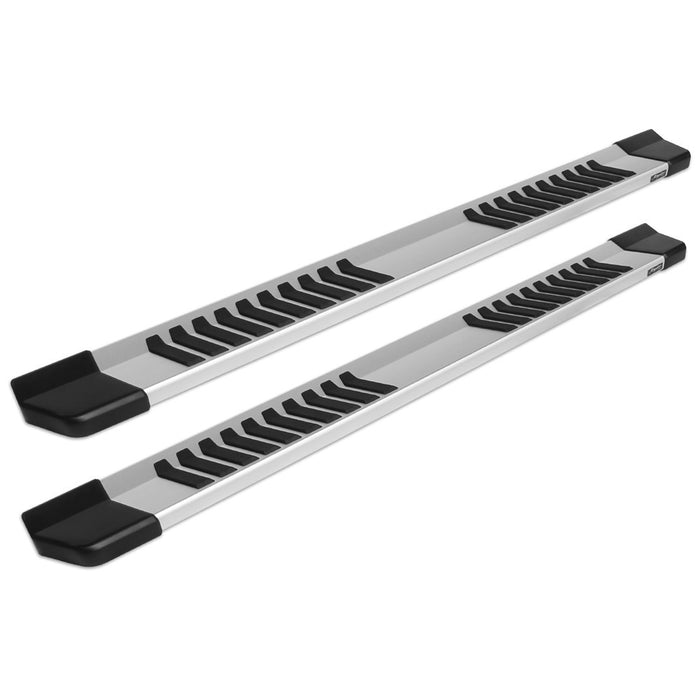 2015-23 Ford F150, 2017-24 F250, F350 6" Black Textured Aluminum OEM Boards