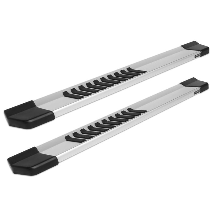 2015-23 Ford F150, 2017-24 F250, F350 6" Black Textured Aluminum OEM Boards