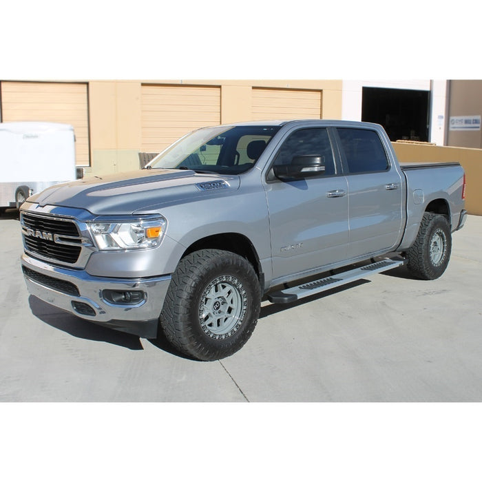 2015-23 Ford F150, 2017-24 F250, F350 6" Black Textured Aluminum OEM Boards