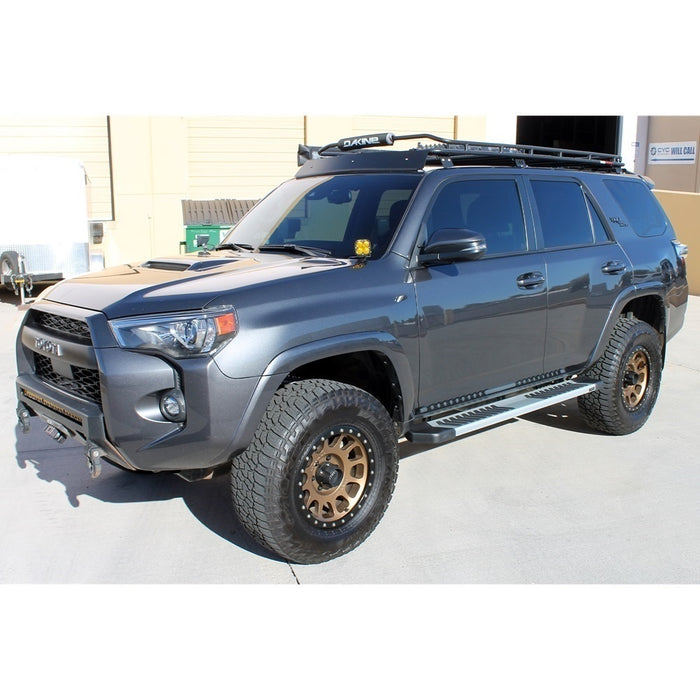 2015-23 Ford F150, 2017-24 F250, F350 6" Black Textured Aluminum OEM Boards