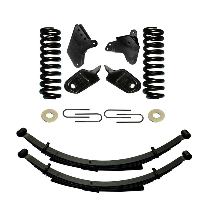 4" lift kit with rear springs for 1980-96 Ford F250, F350 2WD