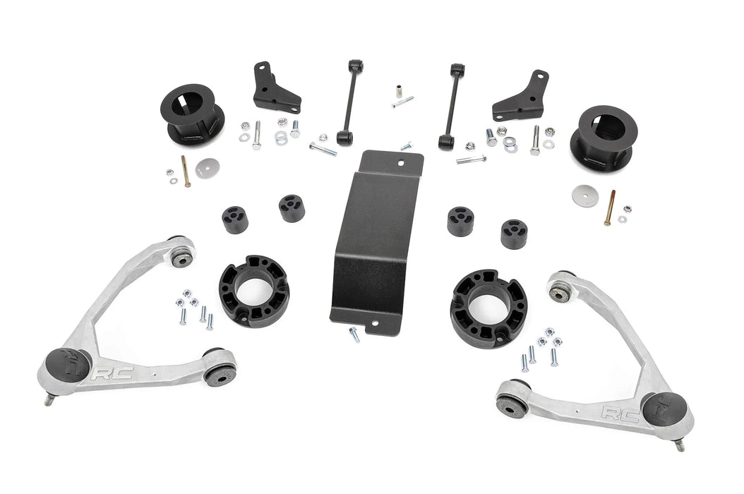 2007+ 2&4WD Avalanche, Suburban, Tahoe, Yukon, Yukon XL 1500 (cast steel, aluminum) 3.5" lift kit