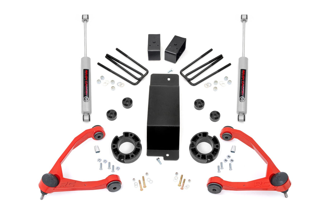 3.5" UCA lift kit for 2007-16 Silverado, Sierra 1500 4WD