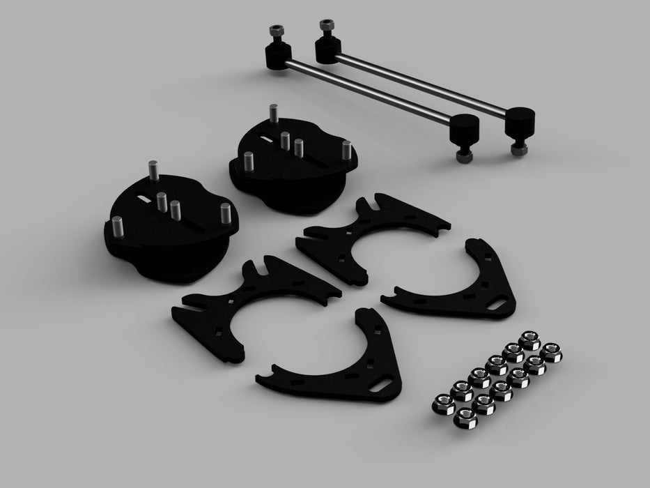 1.5" lift kit for 19-25 Passport, 16-22 Pilot, 17-26 Honda Ridgeline