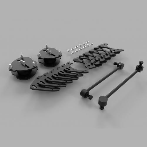 1.5" Front/1.5" Rear lift kit for 19-25 Passport, 16-22 Pilot, 17-26 Honda Ridgeline