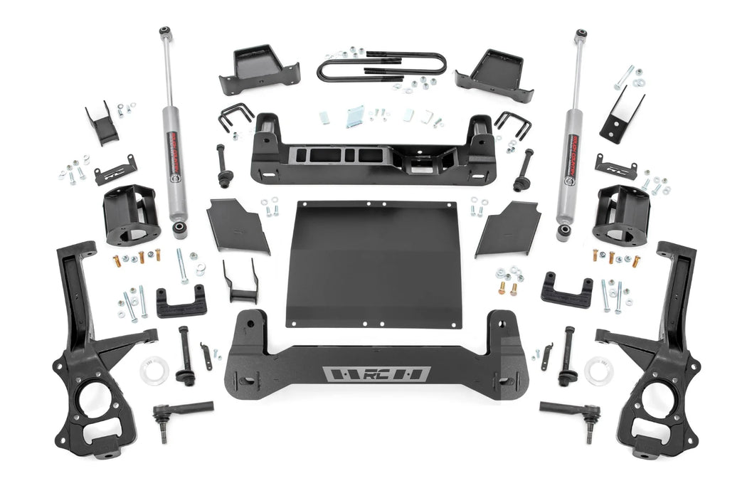 4" lift kit for 2025-26 Trailboss, AT4 1500 by Rough Country