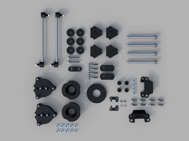1.5" Front/1.5" Rear lift kit for 2026+ Passport, 23-26 Pilot
