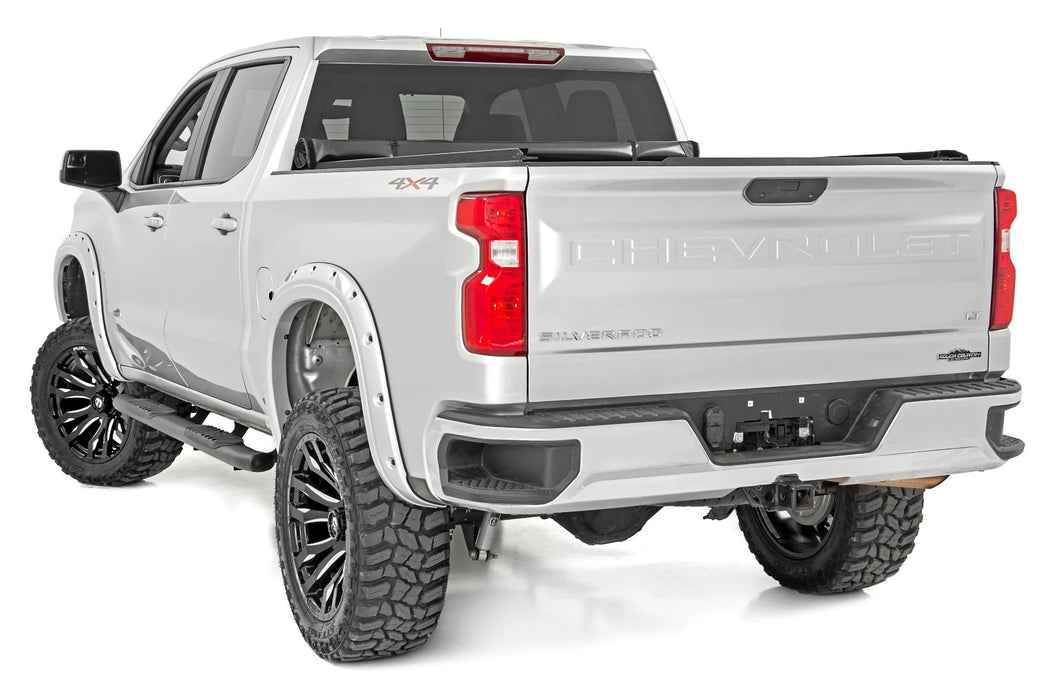 2019-24 Silverado, Sierra 1500, 2500HD, 3500HD Crew Cab Oval Nerf Steps
