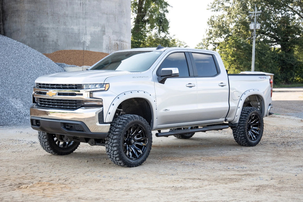 2019-24 Silverado, Sierra 1500, 2500HD, 3500HD Crew Cab Oval Nerf Steps