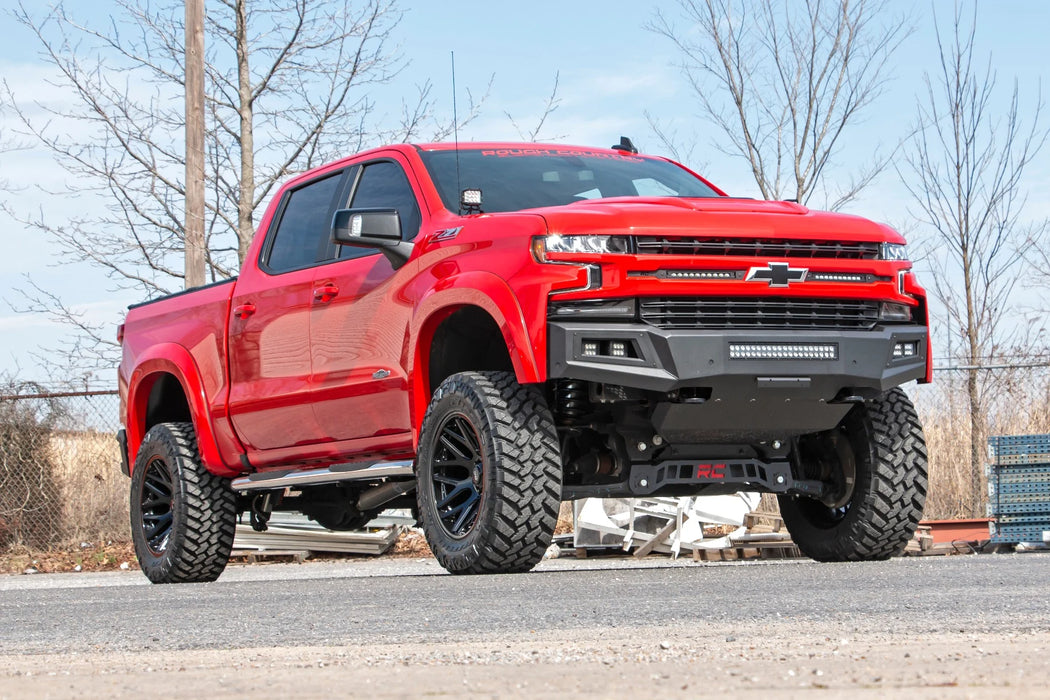 2019-24 Silverado, Sierra 1500, 2500HD, 3500HD Crew Cab Stainless Steel Oval Nerf Steps