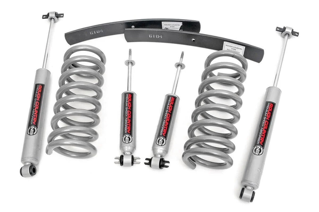 1982-01 2WD Chevy S10, GMC S15 Pickup, Blazer, Jimmy 2" lift kit, N3 Nitro shocks