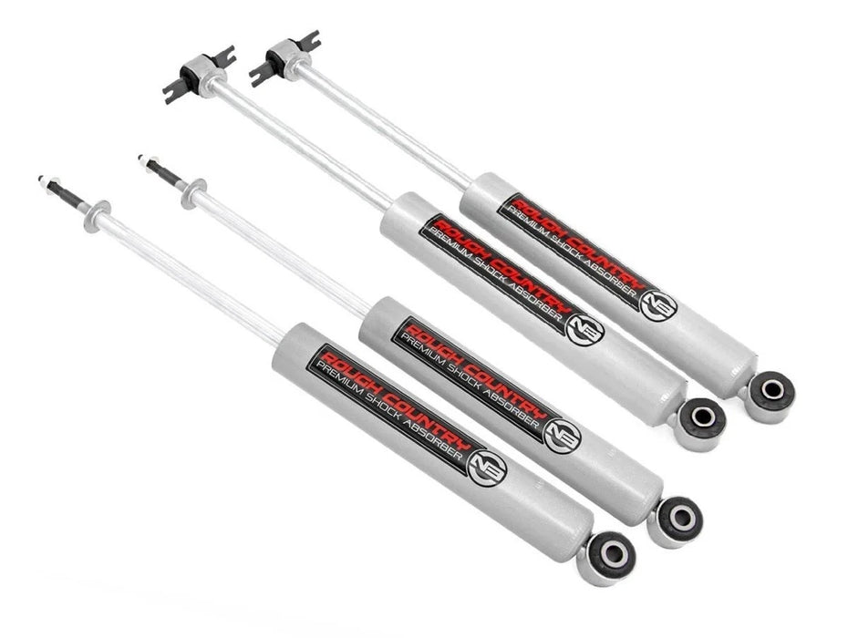 3" Front & Rear Rough Country N3 Shocks, 07-18 Wrangler JK