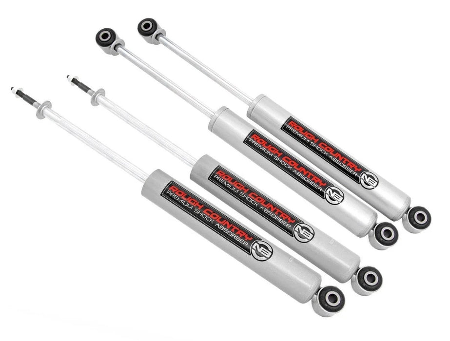 5" Front & Rear Rough Country N3 Shocks, 03-13 Ram 2500 4WD