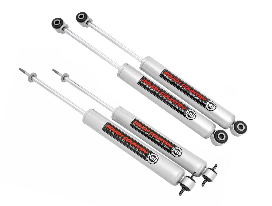 4" Front & Rear Rough Country N3 Shocks, 93-98 Jeep Grand Cherokee ZJ