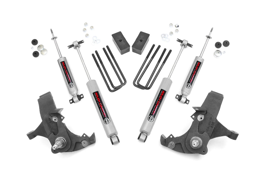 4" lift kit for 1988-98 Chevy GMC Pickup, 92-99 Chevy GMC SUV 2WD