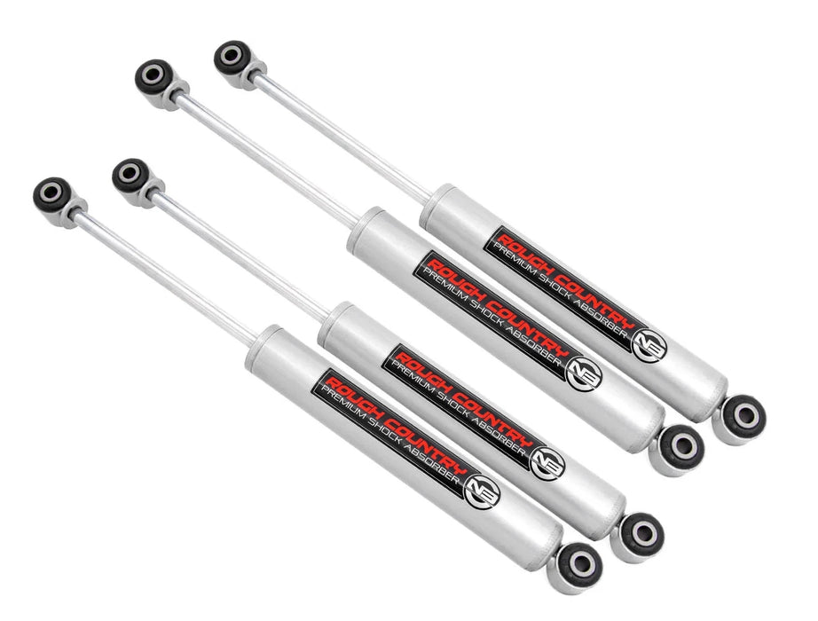 2-3.5" Front & Rear Rough Country N3 Shocks, 18-26 Jeep Wrangler 4WD