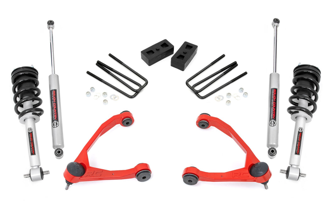 3.5" UCA lift kit for 2007-18 Silverado, Sierra 1500 2WD