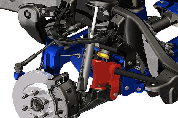 1999-06 Silverado, Sierra 1500 4WD 4" lift kit, N3 Nitro shocks