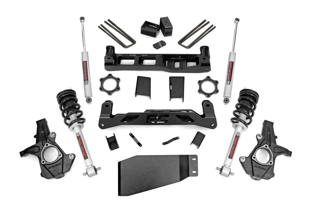 5" lift kit for 2007-13 Silverado, Sierra 1500 4WD