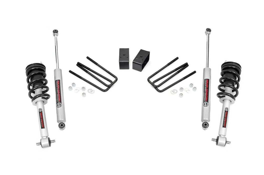2007-13 2WD Silverado, Sierra 1500 (cast steel) 3.5" Standard lift kit