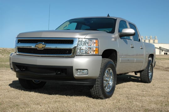 2007-13 2WD Silverado, Sierra 1500 (cast steel) 3.5" Standard lift kit