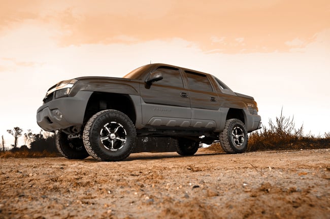 2000-06 2&4WD Avalanche, Suburban, Yukon XL 1500 6" NTD lift kit, N3 Nitro shocks