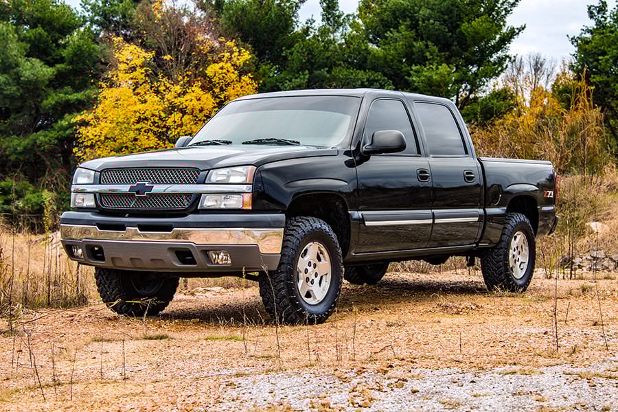 1999-06 4WD Silverado, Sierra 1500 Pickup 1.5"-2.5" Lift Kit