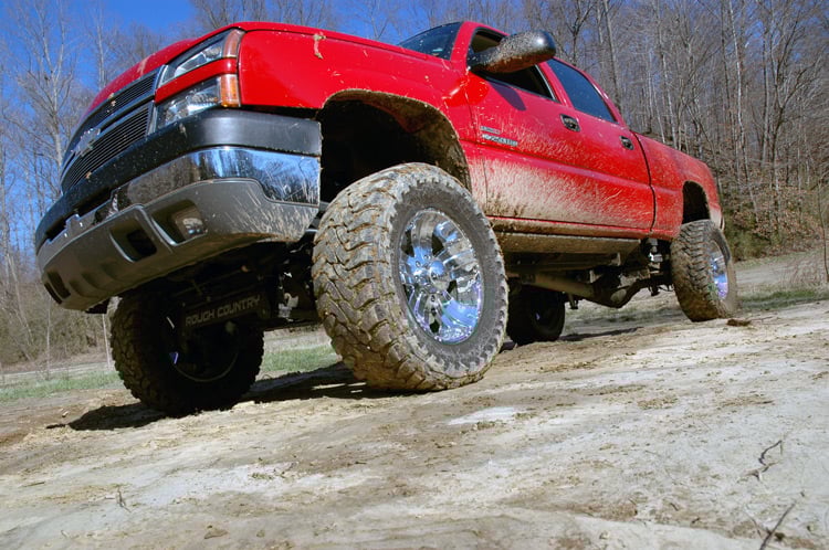 2001-10 4WD Silverado, Sierra 2500HD 6" lift kit