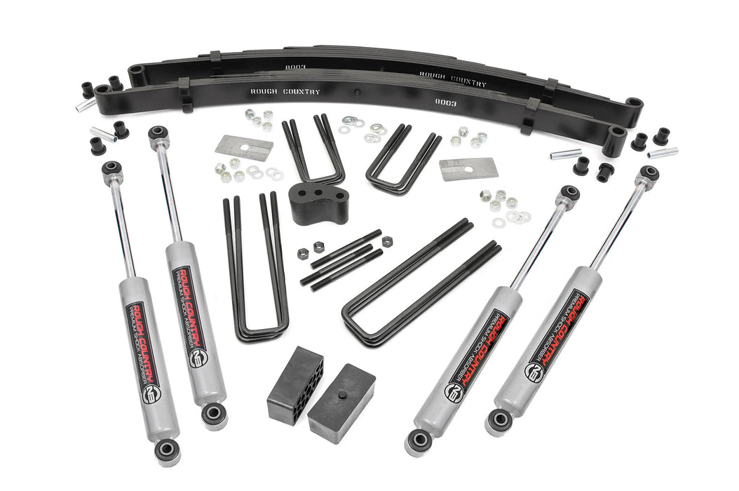 1970-74 4WD Dodge Pickup Dana 44, 4" lift kit