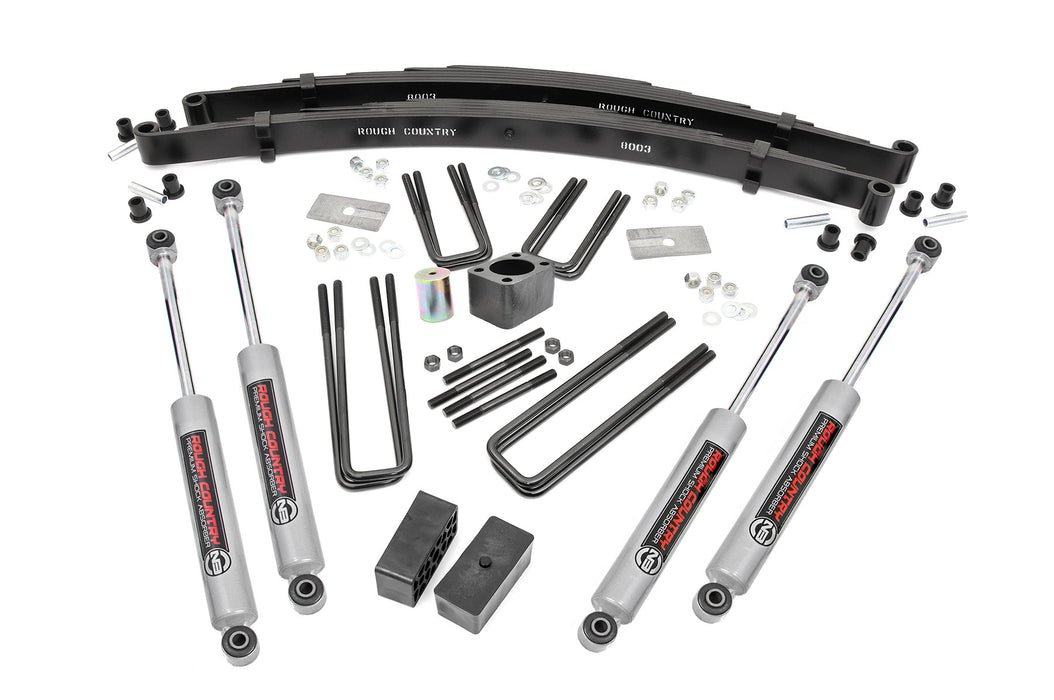 1970-74 4WD Dodge Pickup Dana 60, 4" lift kit