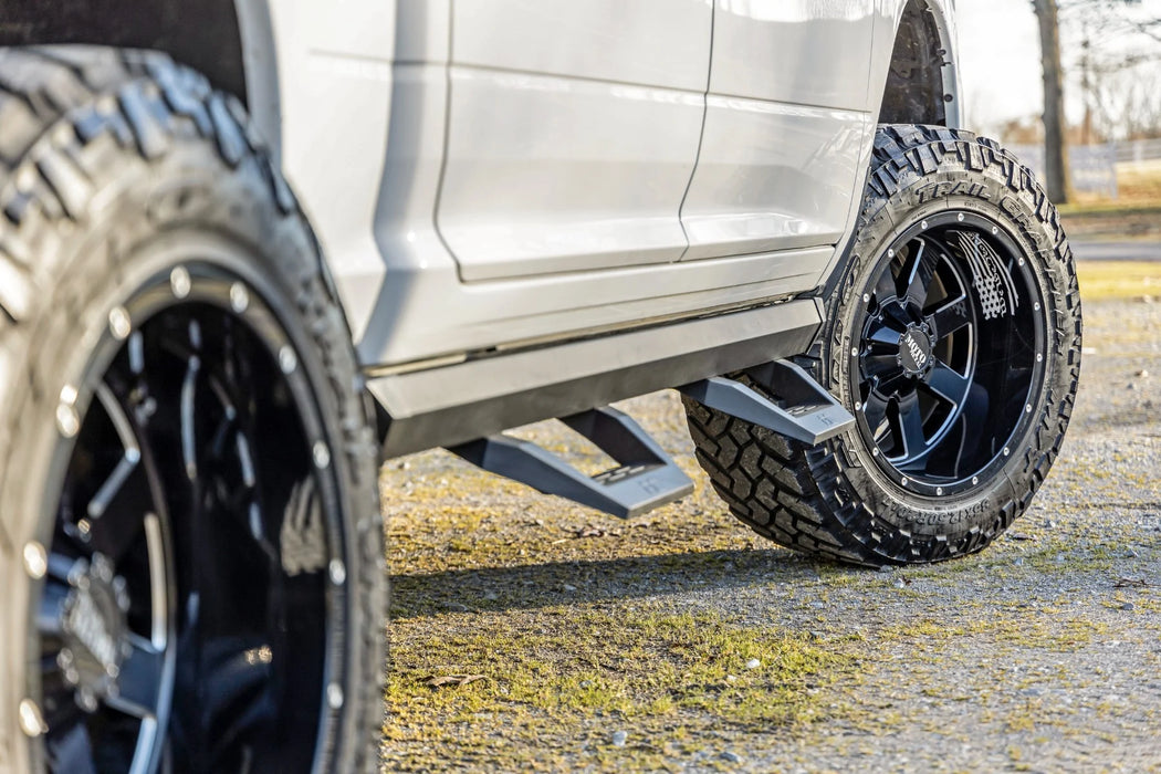 2009-22 Ram 1500 Classic Crew Cab; 2010-18 2500 Crew Cab SRX2 Drop Steps