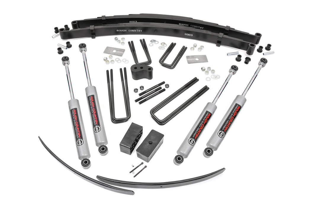 1970-74 4WD Ramcharger, Trailduster 4" lift kit